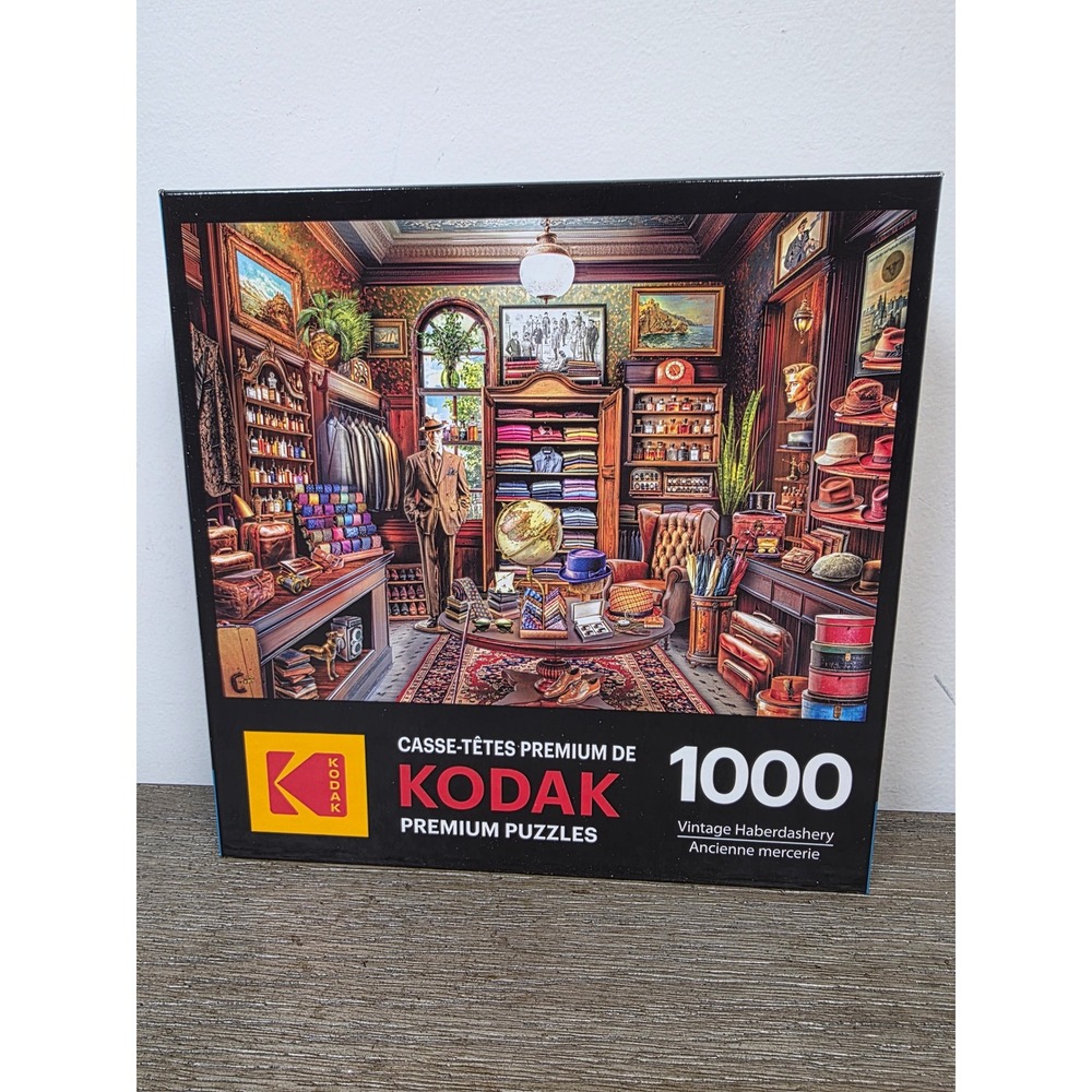 Vintage Haberdashery - 1000 Piece Jigsaw Puzzle by Kodak Premium Puzzles Roseart